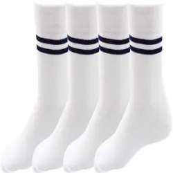 Cotton School Socks, Fabric Lycra Blend