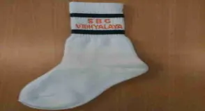 School Socks With School Name, Fabric Cotton Lycra