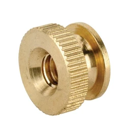 Brass Knurled Nut