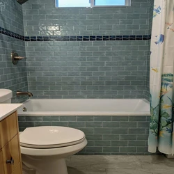 Bathroom Glass tiles
