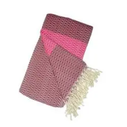 Fouta Hammam Towels, Material Cotton poly microfiber terry towel