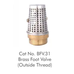 Italian Type Foot Valve, Feature Premium finish
