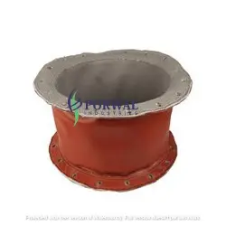 Fabric Expansion Joint, Color Grey