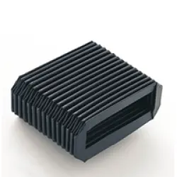 Rectangular SSMS Expansion Bellows, Color Silver