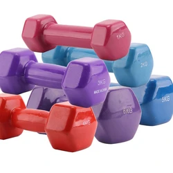 Vinyl Dumbbell Set