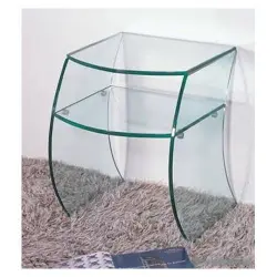 Mirror Glass Center Table, Material Stainless Steel, Glass