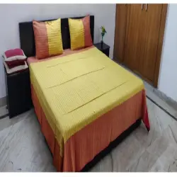 Bed Sheet Set, Set Contains 1 bedsheet and 2 Pillow Cover