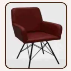 Leather Single Sofa Chair, UsageApplication Home