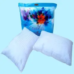 Microfiber Bed Pillow, Outer Material micro peach fabric