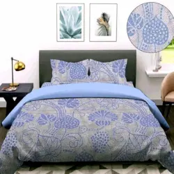 Designer Bed Sheet, Design Printed