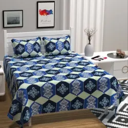 Traditional Bed Sheet, Pattern Floral Print