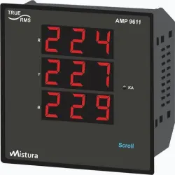 Direct Reading Meter, Indication Range Power Input 240 VAC, - 20, 5060 Hz