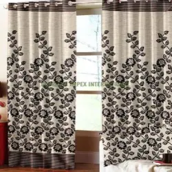 Printed Curtain, Material Polyester