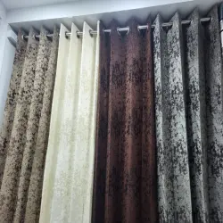 Offwhite Base Printed Curtain, Wash Care Machine Wash