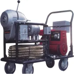 Sewer Cleaning Machine Sewer Rodding Apparatus, Body Material Mild Steel