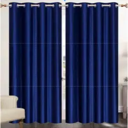 Grey Curtain, Fabric Satin