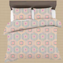 Multicolor MEXICO BEDSHEETS, Size Double