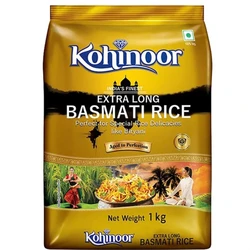 Kohinoor Basmati Rice, Bag package, ‎Grain form
