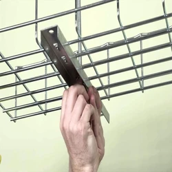 Ceiling Cable Tray, ‎Steel material, Size, suitable