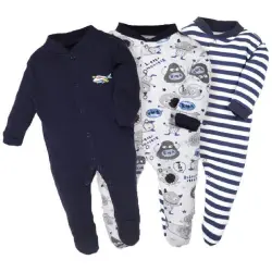 Baby Cotton Romper, Fabric 100 Knitted Cotton