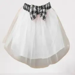 Girls Skirt Printed Top Set, Size L