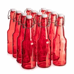 Red Beer Bottle , Industrial usage, glossy finish