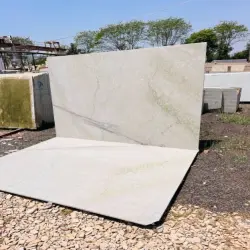 Agaria White Marble, Application Area Flooring, Staircase