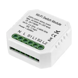 Evolix Wi-fi curtain module, Electroplated Brass