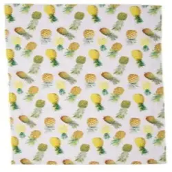 Striped With Orange Tea Towel, Pattern Printed