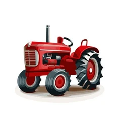 Red Old Tractor, Easy to operate, high quality types