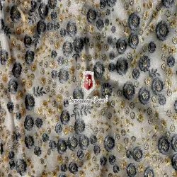 HEAVY JAL EMBROIDERY FABRIC - 2825, Occasion Wedding Wear
