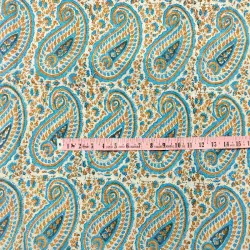 Cotton Printed Fabric For Shirt, Fabric Usage Garments
