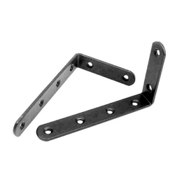 Black Wall Shelf Angle Brackets, Reliable solution