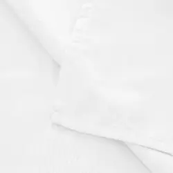 Poly cotton Plain White BedSheet 300 TC - Hotel or Hospital Use, UsageApplication Hotel