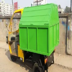 E Garbage Rickshaw, Battey Type Lithium Ion