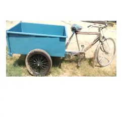 Three Wheeler Garbage Cycle, Body Type Steel Body