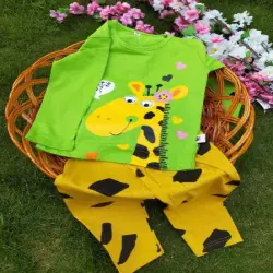 Kids Short Sleeve Tops Set, D-No K-1072