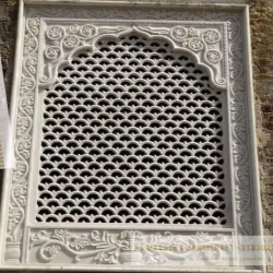 Door Window Frame, Color Off-White