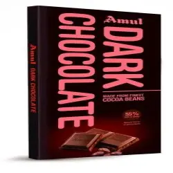 Dark Brown Chocolate Bar, Shelf Life 1 year
