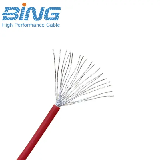 Shielding Unshielded, PurposeUse Industrial Wiring, Type Single Core, AF-250 PTFE Insulated Hook-Up Wire High-Temperature Hook-Up Wire, Bing Cable