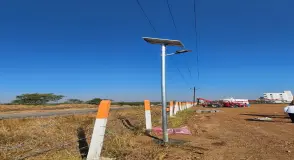 Solar street light
