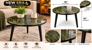 Contemporary Epoxy Resin Coffee Table for Modern Living Rooms – NEW ERA RESIN ARTS