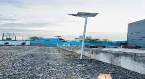 Solar street light