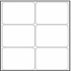 A4 Label Paper, Eco friendly, square shape, matt finish