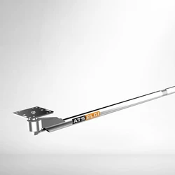Car Washing Rotating Boom, White, yellow colour