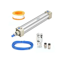 Air CGELE Pneumatic Cylinder, Alloy material, 8 inch