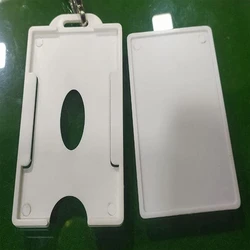 White ID Card Holder, 45x75mm size, college school use