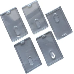 Crystal id card holder, Plastic & pvc material
