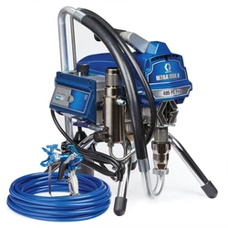 Distemper Paint Spray Machine , Plastic material