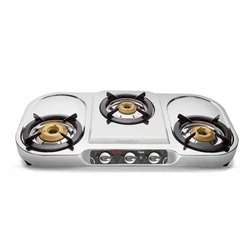 Three Burner Gas Shegadi, High quality body material